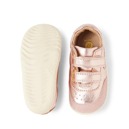 Bobux Step Up SU Champ Sneaker First Walker Rose Gold 750510